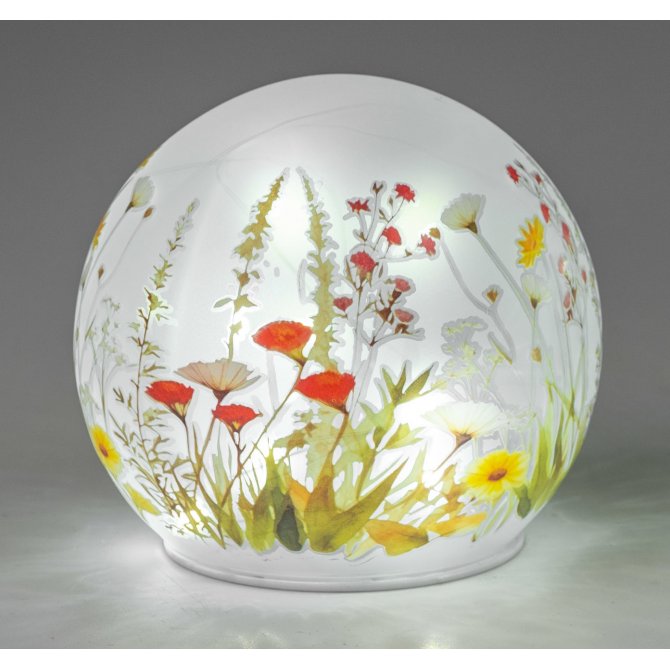 Deko-Kugel Blumenwiese