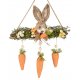 Hänger Hase 30cm Natur - orange