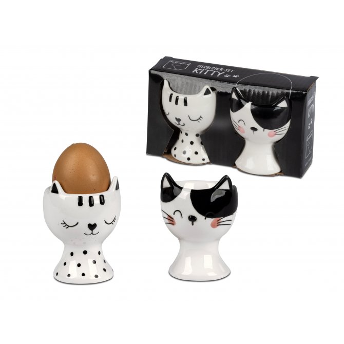 Eierbecher Kitty 2er Set