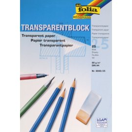 Transparentpapierblock A4