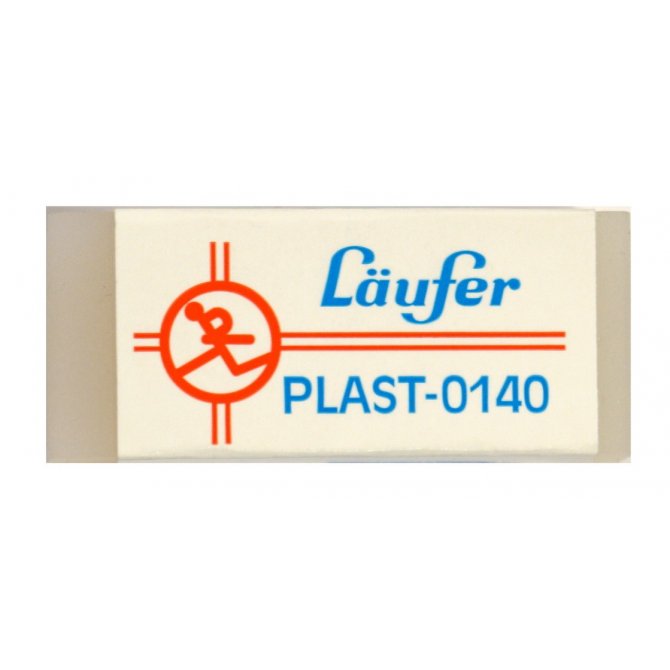 Radierer Läufer Plast 140