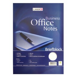 Briefblock A4 liniert