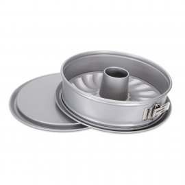 Springform mit Flach- und Rohrboden we love baking