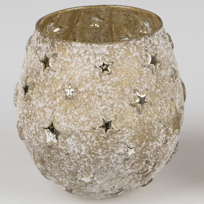 Windlicht Stars antik