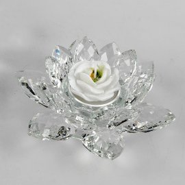 Leuchter Lotus-Kristall